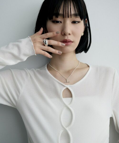 COCOSHNIK ONKITSCH / ココシュニックオンキッチュ リング | シルバー ボリュームリング ドームトリプル（16号、18号） | 詳細5