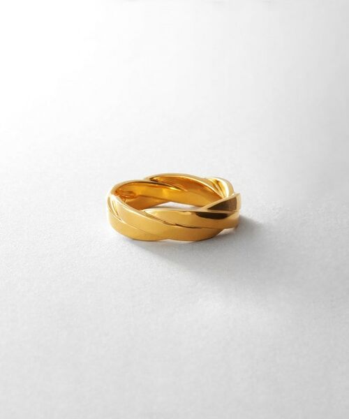 COCOSHNIK ONKITSCH / ココシュニックオンキッチュ リング | シルバー フラットブレイドリング（16号、18号） GP | 詳細1