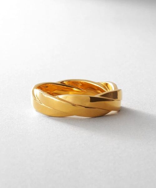 COCOSHNIK ONKITSCH / ココシュニックオンキッチュ リング | シルバー フラットブレイドリング（16号、18号） GP | 詳細2