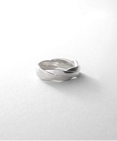 COCOSHNIK ONKITSCH / ココシュニックオンキッチュ リング | シルバー フラットブレイドリング（16号、18号）