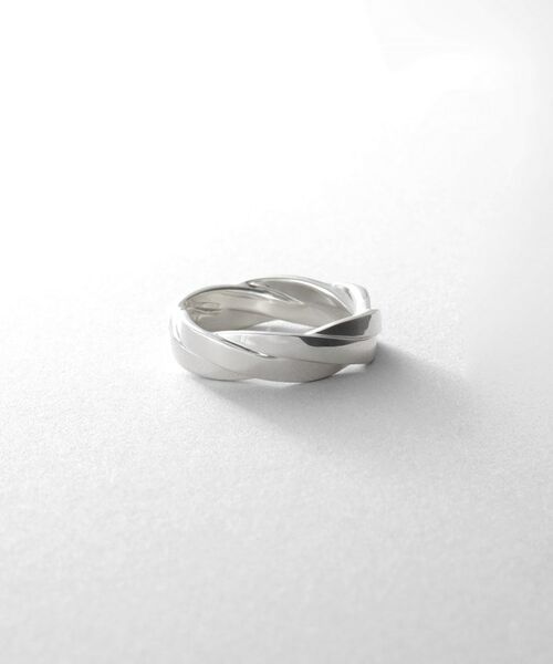 COCOSHNIK ONKITSCH / ココシュニックオンキッチュ リング | シルバー フラットブレイドリング（16号、18号）（シルバー(600)）
