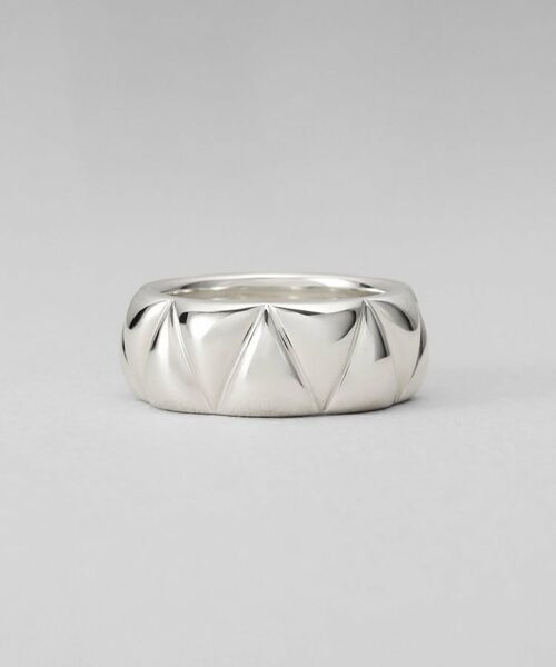 COCOSHNIK ONKITSCH / ココシュニックオンキッチュ リング | シルバー キルトリングL | 詳細2