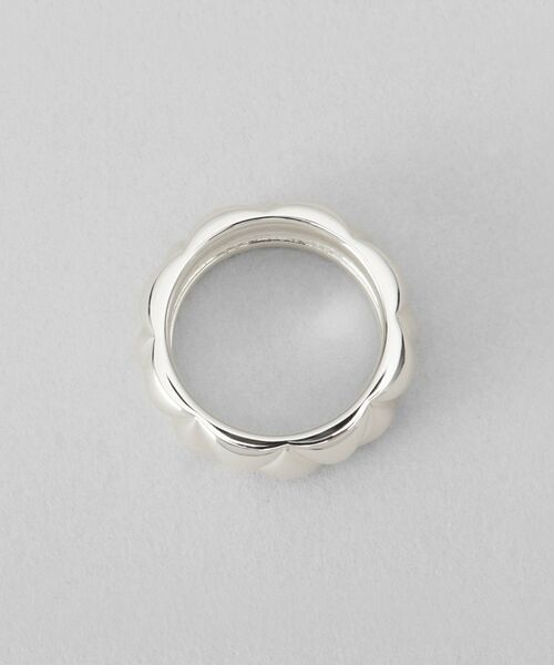 COCOSHNIK ONKITSCH / ココシュニックオンキッチュ リング | シルバー キルトリングL | 詳細3