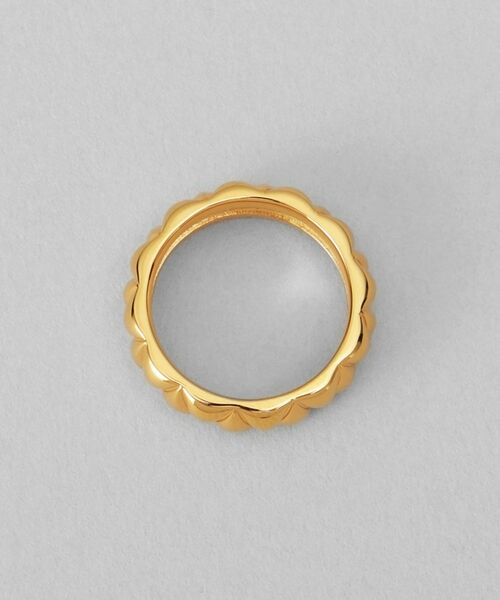 COCOSHNIK ONKITSCH / ココシュニックオンキッチュ リング | シルバー キルトリングS GP | 詳細2