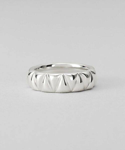 COCOSHNIK ONKITSCH / ココシュニックオンキッチュ リング | シルバー キルトリングS | 詳細3