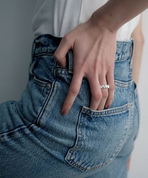 COCOSHNIK ONKITSCH / ココシュニックオンキッチュ リング | シルバー キルトリングS | 詳細7