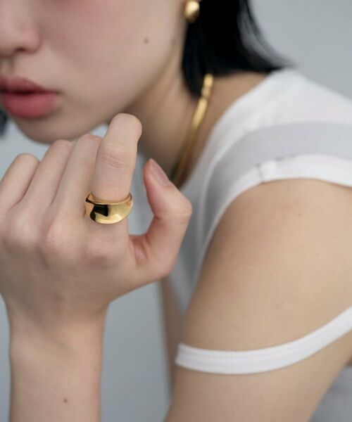 COCOSHNIK ONKITSCH / ココシュニックオンキッチュ リング | シルバー フローツイストリング GP | 詳細7