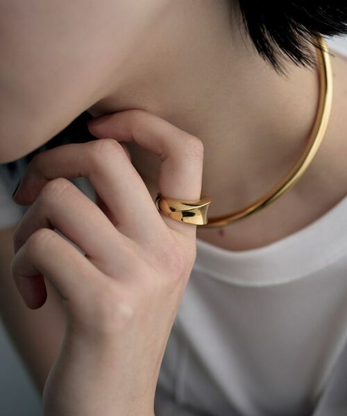 COCOSHNIK ONKITSCH / ココシュニックオンキッチュ リング | シルバー フローツイストリング GP | 詳細8