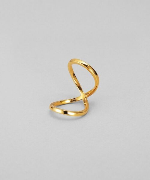 COCOSHNIK ONKITSCH / ココシュニックオンキッチュ リング | シルバー デュアルファランジリング GP | 詳細1