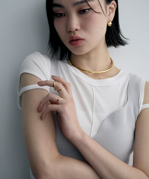 COCOSHNIK ONKITSCH / ココシュニックオンキッチュ リング | シルバー デュアルファランジリング GP | 詳細6