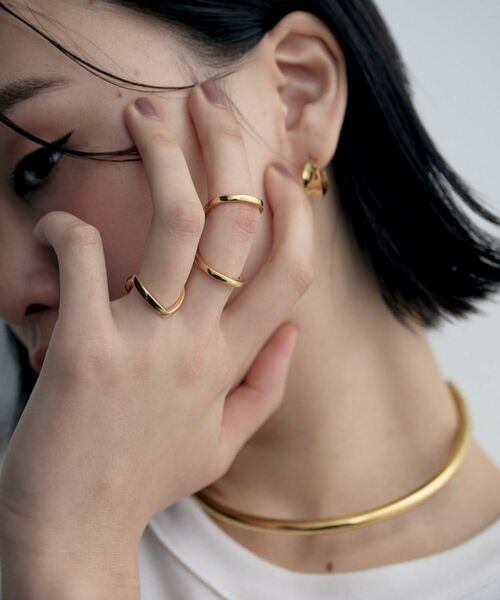 COCOSHNIK ONKITSCH / ココシュニックオンキッチュ リング | シルバー デュアルファランジリング GP | 詳細7