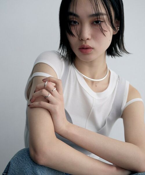 COCOSHNIK ONKITSCH / ココシュニックオンキッチュ リング | シルバー デュアルファランジリング | 詳細6