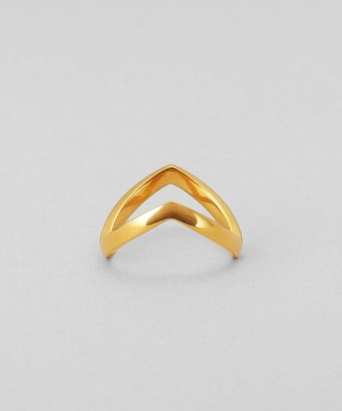 COCOSHNIK ONKITSCH / ココシュニックオンキッチュ リング | シルバー Vラインリング GP | 詳細3