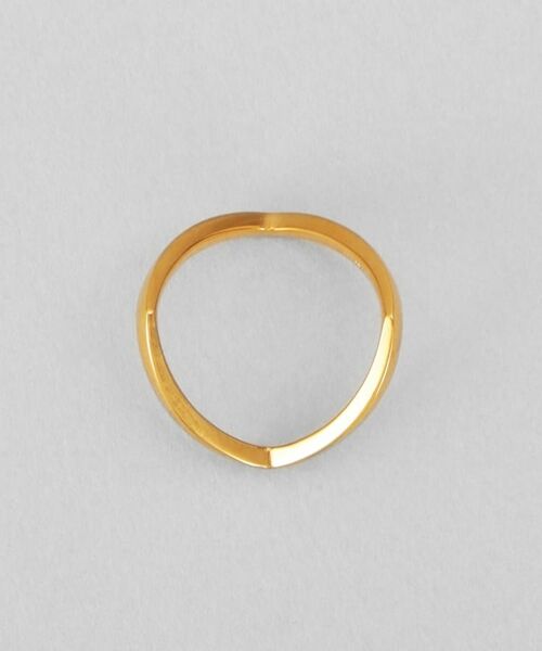 COCOSHNIK ONKITSCH / ココシュニックオンキッチュ リング | シルバー Vラインリング GP | 詳細4