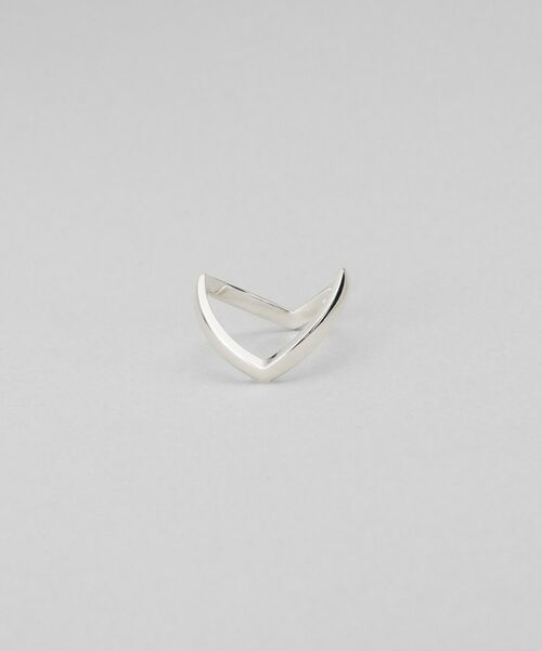 COCOSHNIK ONKITSCH / ココシュニックオンキッチュ リング | シルバー Vラインリング | 詳細1