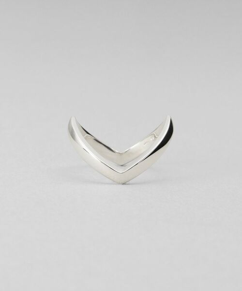 COCOSHNIK ONKITSCH / ココシュニックオンキッチュ リング | シルバー Vラインリング | 詳細2