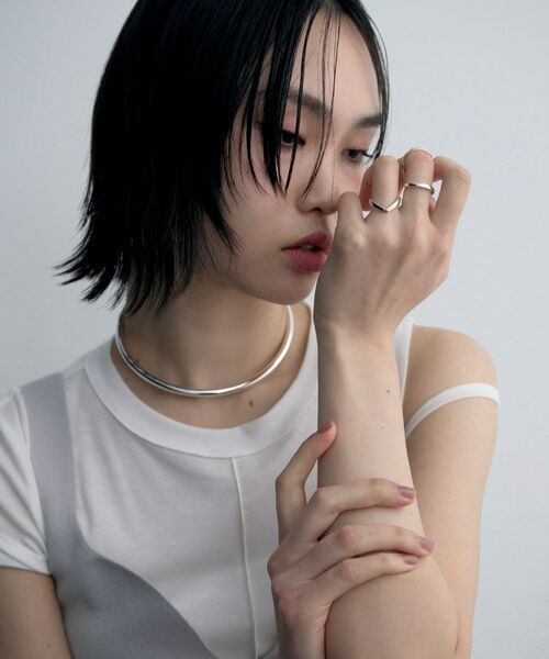 COCOSHNIK ONKITSCH / ココシュニックオンキッチュ リング | シルバー Vラインリング | 詳細6