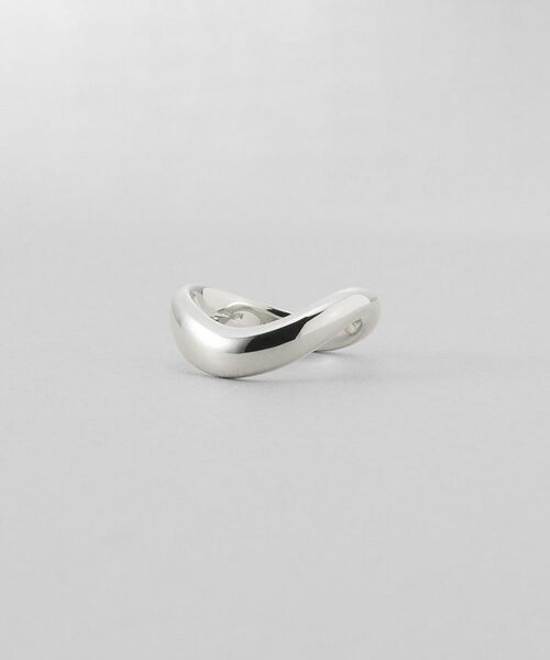 COCOSHNIK ONKITSCH / ココシュニックオンキッチュ リング | シルバー ウェーブラインリングL（シルバー(600)）