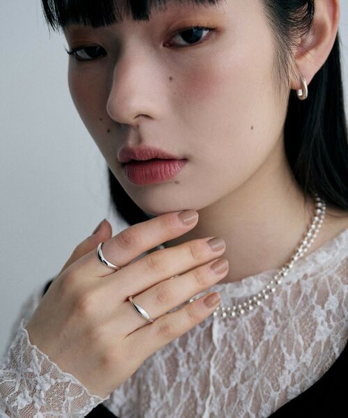 COCOSHNIK ONKITSCH / ココシュニックオンキッチュ リング | シルバー ウェーブラインリングS | 詳細6