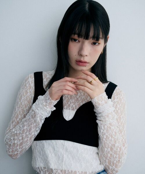 COCOSHNIK ONKITSCH / ココシュニックオンキッチュ リング | シルバー ポインテッドオープンリング GP | 詳細5