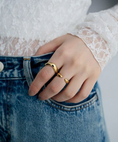 COCOSHNIK ONKITSCH / ココシュニックオンキッチュ リング | シルバー ポインテッドオープンリング GP | 詳細7