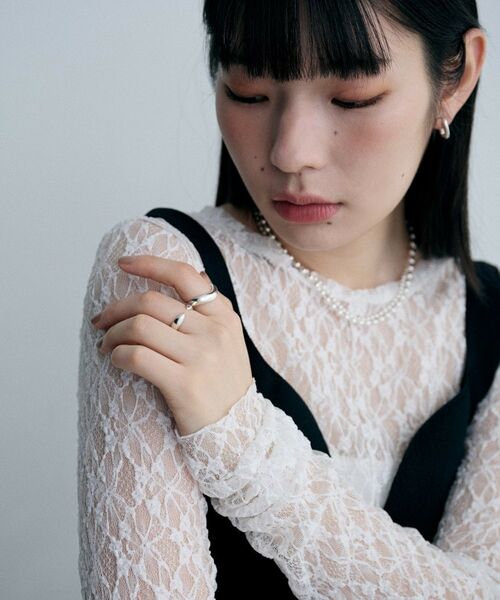 COCOSHNIK ONKITSCH / ココシュニックオンキッチュ リング | シルバー ポインテッドオープンリング | 詳細5