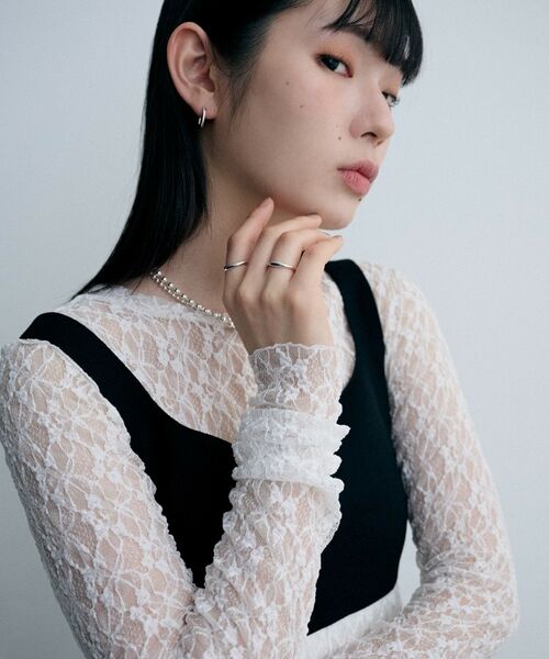 COCOSHNIK ONKITSCH / ココシュニックオンキッチュ リング | シルバー 3ウェーブリング | 詳細6