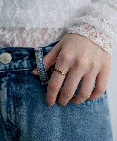 COCOSHNIK ONKITSCH / ココシュニックオンキッチュ リング | シルバー サトルニュアンスリング GP | 詳細8