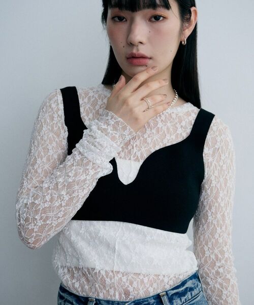 COCOSHNIK ONKITSCH / ココシュニックオンキッチュ リング | シルバー ダブルチェーンリング ケーブル・ボールチェーン | 詳細6