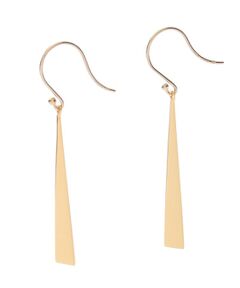 COCOSHNIK ONKITSCH / ココシュニックオンキッチュ ピアス・イヤリング | 三角錐 フックピアス(K10フック)