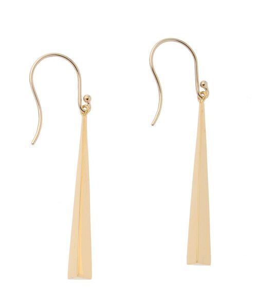 COCOSHNIK ONKITSCH / ココシュニックオンキッチュ ピアス・イヤリング | 三角錐 フックピアス(K10フック) | 詳細2