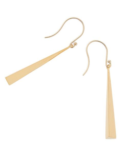 COCOSHNIK ONKITSCH / ココシュニックオンキッチュ ピアス・イヤリング | 三角錐 フックピアス(K10フック) | 詳細3