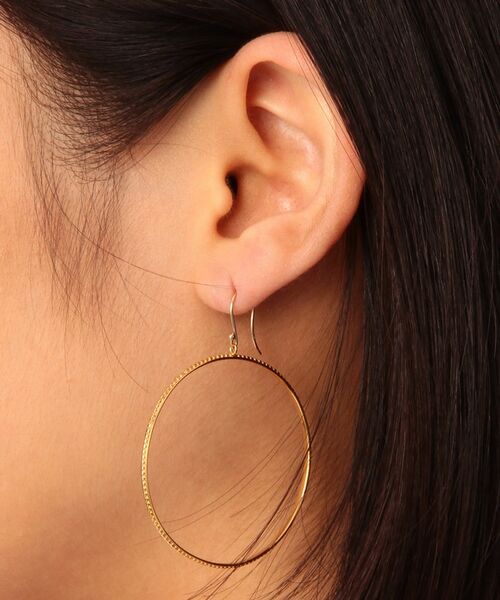 COCOSHNIK ONKITSCH / ココシュニックオンキッチュ ピアス・イヤリング | ミルフープフックピアス | 詳細4