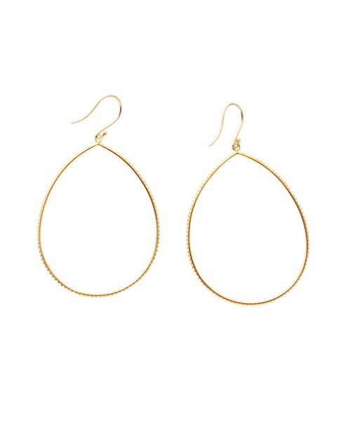 COCOSHNIK ONKITSCH / ココシュニックオンキッチュ ピアス・イヤリング | ミルペアシェイプフックピアス | 詳細2