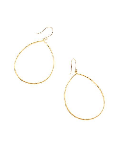 COCOSHNIK ONKITSCH / ココシュニックオンキッチュ ピアス・イヤリング | ミルペアシェイプフックピアス | 詳細3