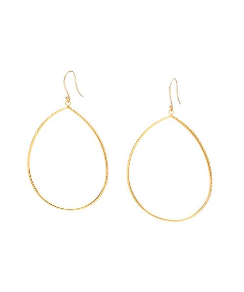 COCOSHNIK ONKITSCH / ココシュニックオンキッチュ ピアス・イヤリング | ミルペアシェイプフックピアス（ゴールド系(500)）