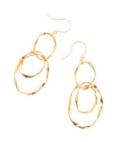 COCOSHNIK ONKITSCH / ココシュニックオンキッチュ ピアス・イヤリング | 打ち目サークル フックピアスM