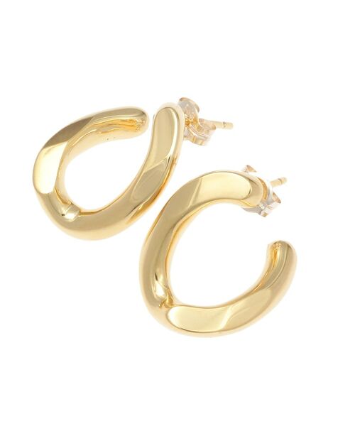 COCOSHNIK ONKITSCH / ココシュニックオンキッチュ ピアス・イヤリング | キヘイ スタッドピアス(SV925/K22ゴールドコーティング) | 詳細2