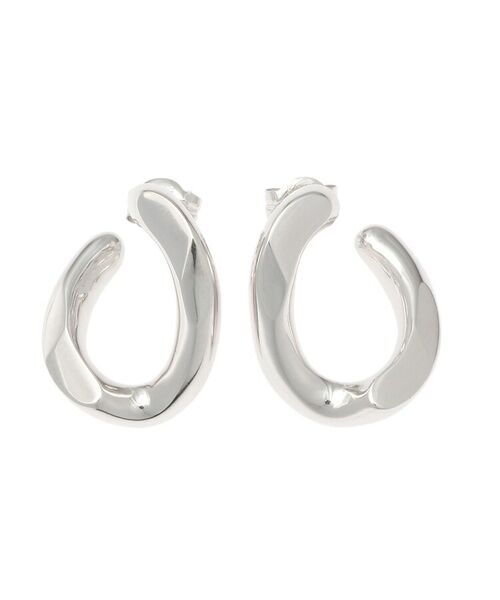 COCOSHNIK ONKITSCH / ココシュニックオンキッチュ ピアス・イヤリング | キヘイ スタッドピアス(SV925/ロジウムコーティング/K10フック)（シルバー(500)）