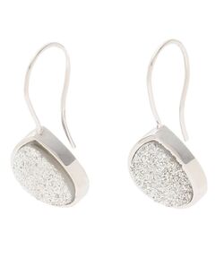 COCOSHNIK ONKITSCH / ココシュニックオンキッチュ ピアス・イヤリング | カラーストーン(ドルジーアゲートSV)マロンフックピアス(K10フック)