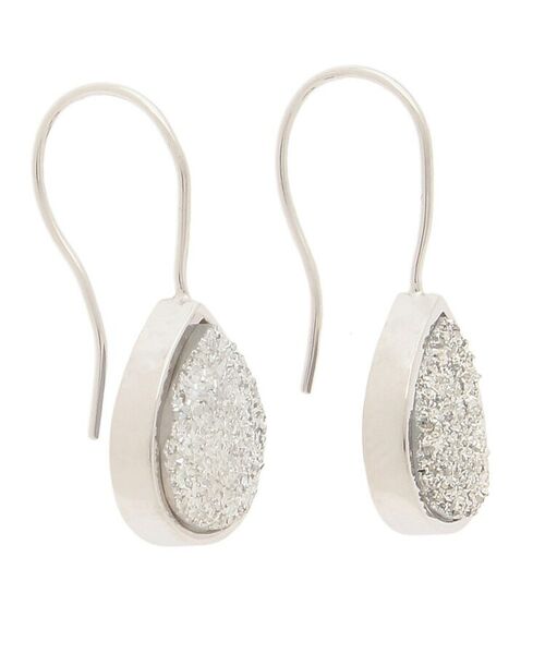 COCOSHNIK ONKITSCH / ココシュニックオンキッチュ ピアス・イヤリング | カラーストーン(ドルジーアゲートSV)マロンフックピアス(K10フック) | 詳細2