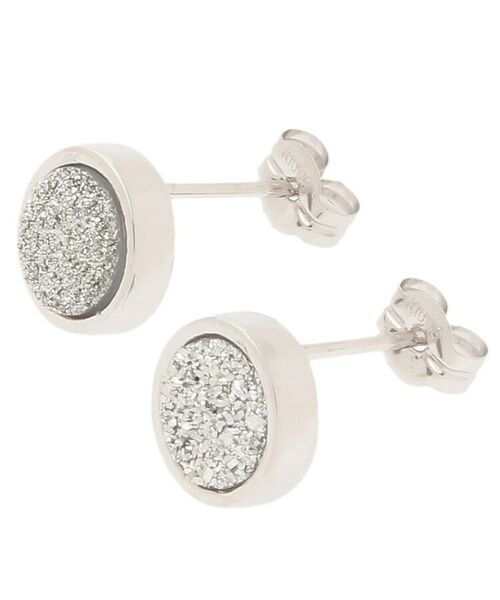 COCOSHNIK ONKITSCH / ココシュニックオンキッチュ ピアス・イヤリング | カラーストーン(ドルジーアゲートSV)スタッドピアス(K10フック) | 詳細2