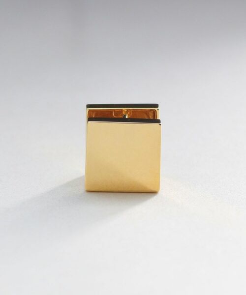 COCOSHNIK ONKITSCH / ココシュニックオンキッチュ ピアス・イヤリング | シルバー キューブ　フックピアス GP | 詳細2