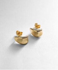 COCOSHNIK ONKITSCH / ココシュニックオンキッチュ ピアス・イヤリング | シルバー スモールフープ ホロウピアス GP