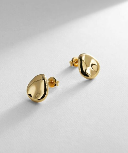 COCOSHNIK ONKITSCH / ココシュニックオンキッチュ ピアス・イヤリング | シルバー ニュアンスピアス ドロップ GP（ゴールド(600)）