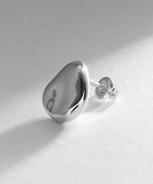 COCOSHNIK ONKITSCH / ココシュニックオンキッチュ ピアス・イヤリング | シルバー ニュアンスピアス ドロップ | 詳細2