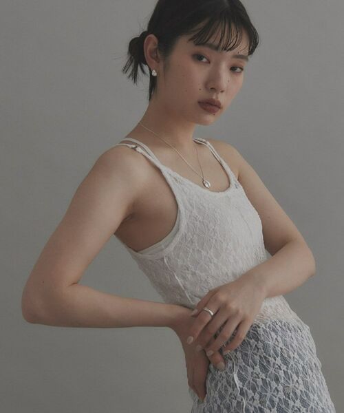 COCOSHNIK ONKITSCH / ココシュニックオンキッチュ ピアス・イヤリング | シルバー ニュアンスピアス ドロップ | 詳細5