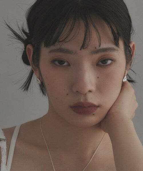 COCOSHNIK ONKITSCH / ココシュニックオンキッチュ ピアス・イヤリング | シルバー ニュアンスピアス ドロップ | 詳細6