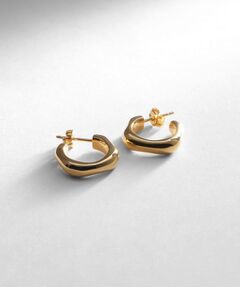 COCOSHNIK ONKITSCH / ココシュニックオンキッチュ ピアス・イヤリング | シルバー ニュアンスピアス フープ GP