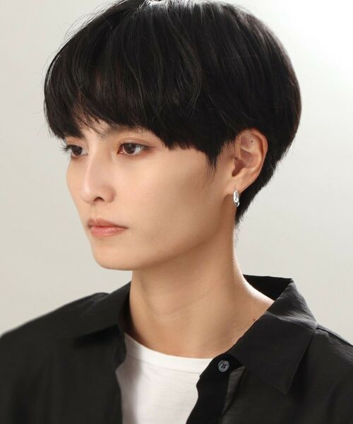 COCOSHNIK ONKITSCH / ココシュニックオンキッチュ ピアス・イヤリング | シルバー ニュアンスピアス フープ | 詳細7